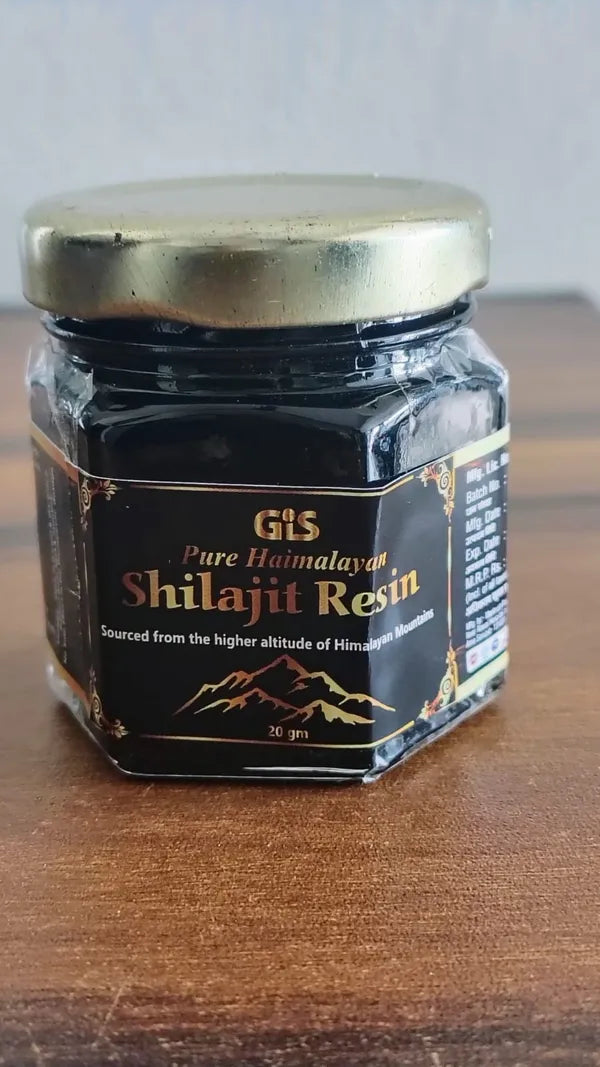 Shilajit Purified Resin