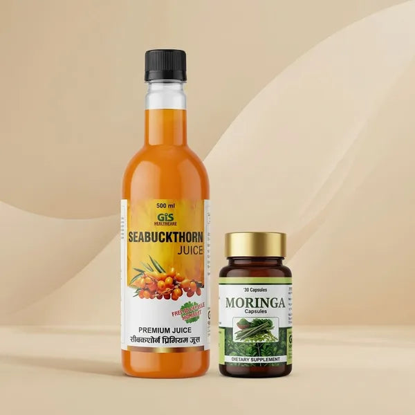Sea Buckthorn Moringa With Free Capsule