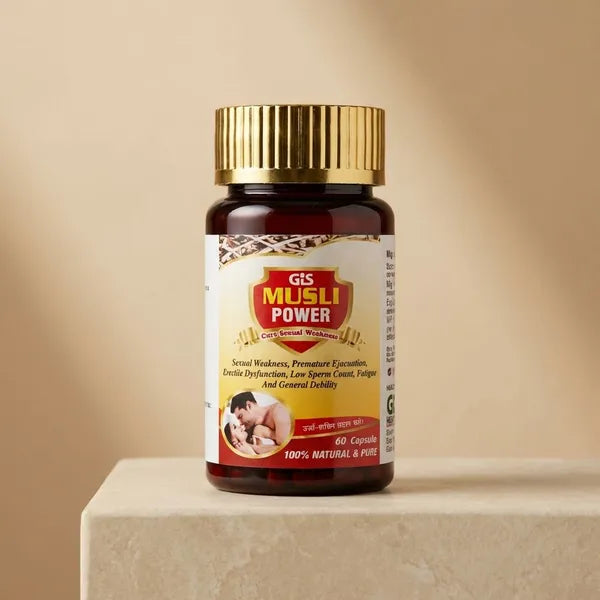 Musli Extract Herbal Blend Power Capsule