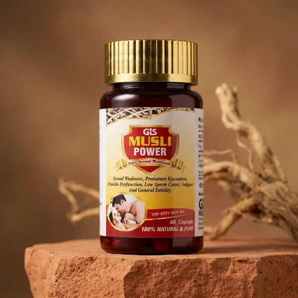 Musli Extract Herbal Blend Power Capsule