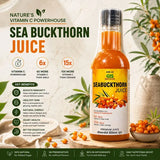 Premium Sea Buckthorn Juice - in Glass bottle